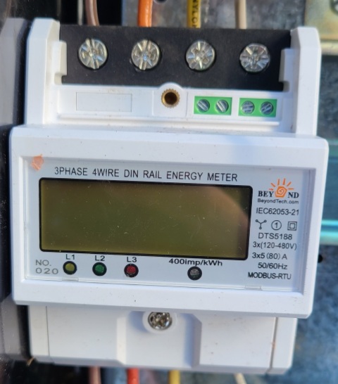 technisch Wens output BY1248D 120V to 480V 80 Amps. KWh Meter – BeyondTech.com LLC